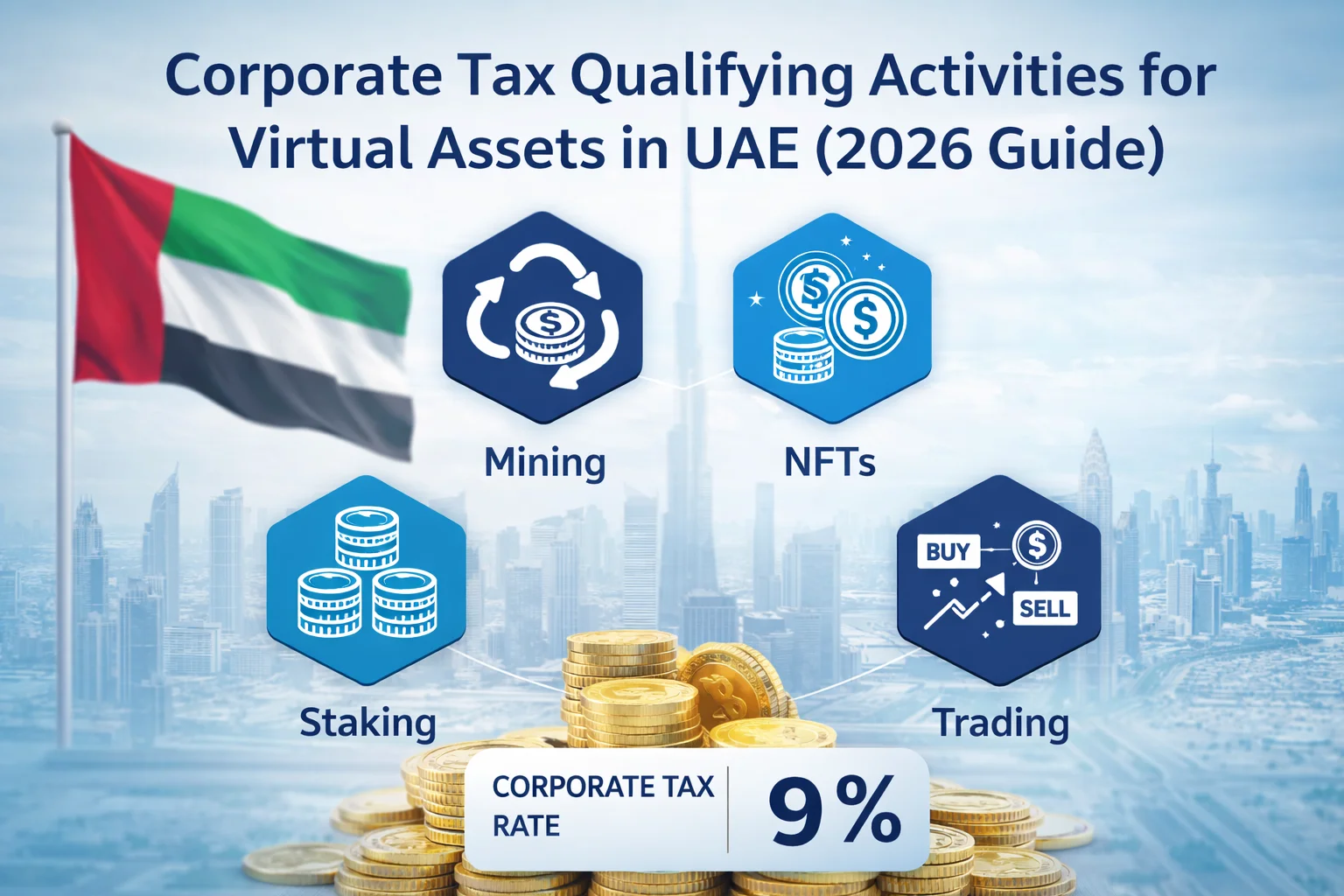 Corporate Tax Qualifying Activities for Virtual Assets in UAE (2026 Guide)