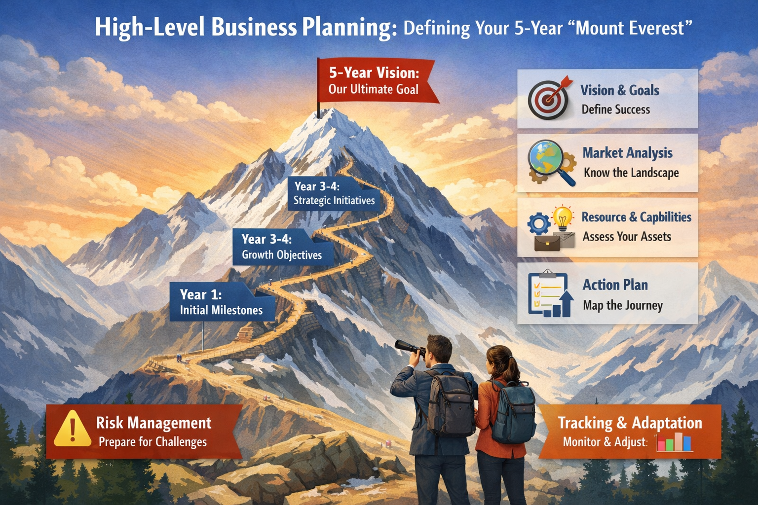 High-Level Business Planning: How to Define Your 5-Year "Mount Everest" | Crossfoot