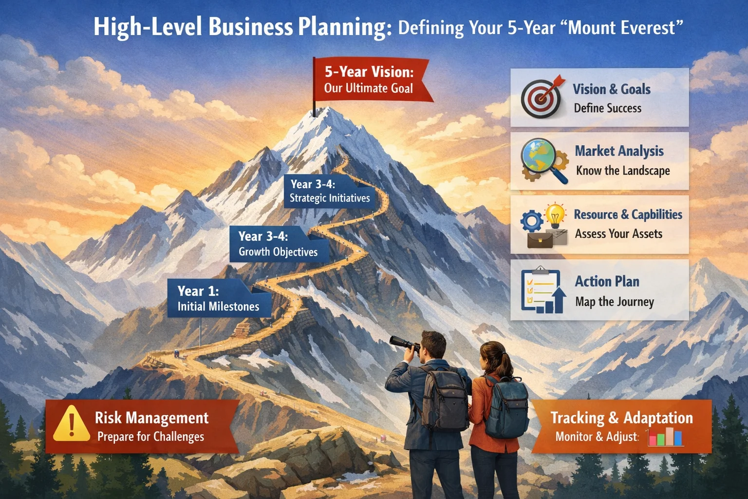 High-Level Business Planning: How to Define Your 5-Year "Mount Everest" | Crossfoot