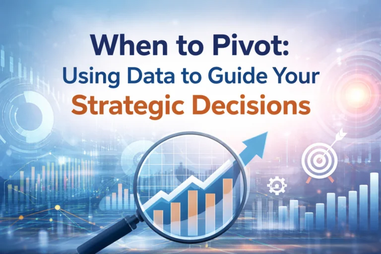 When to Pivot: Using Data to Guide Your Strategic Decisions