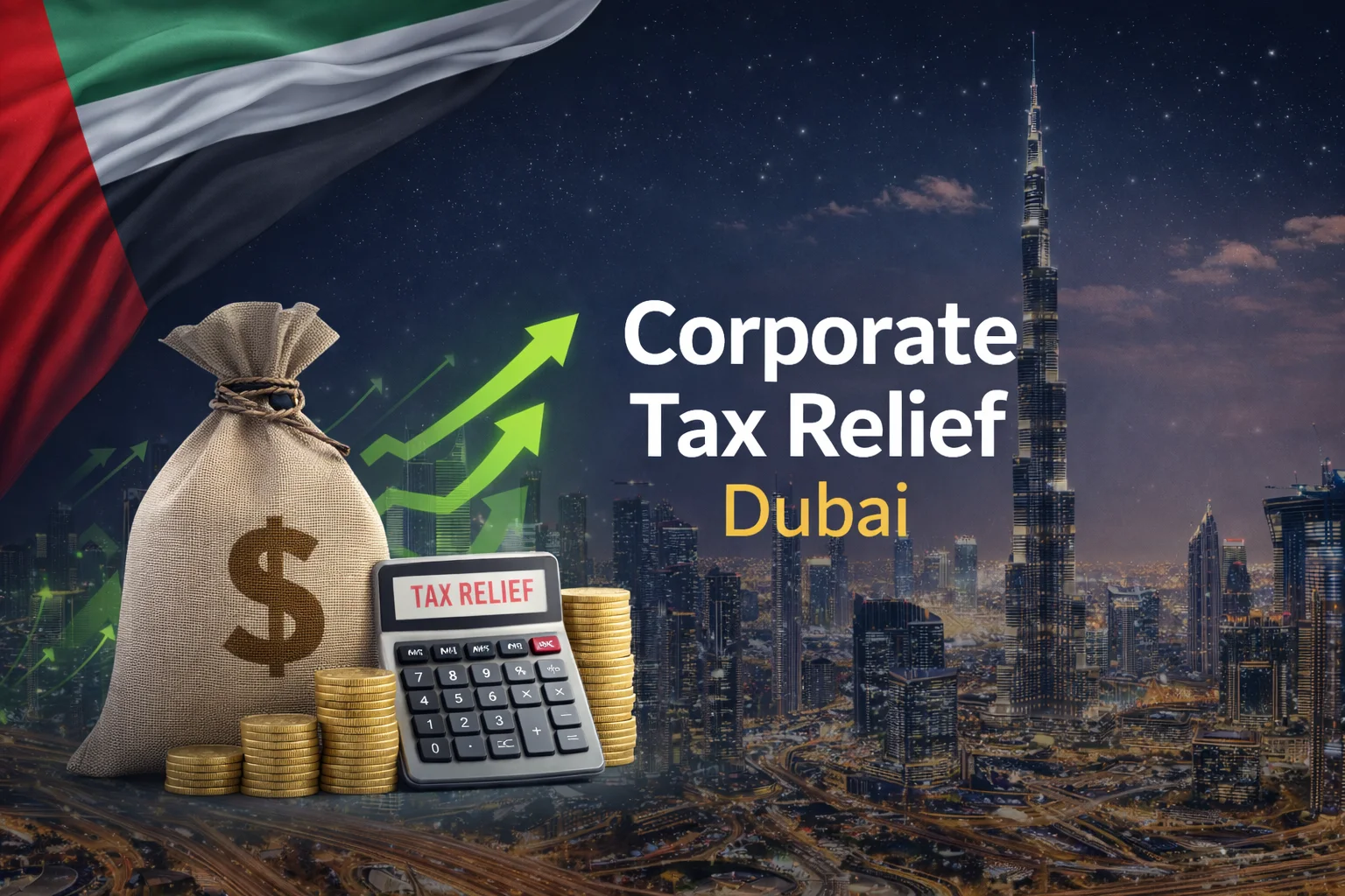 Corporate Tax Relief Dubai 2026: Complete Guide to Saving on Taxes | Crossfoot